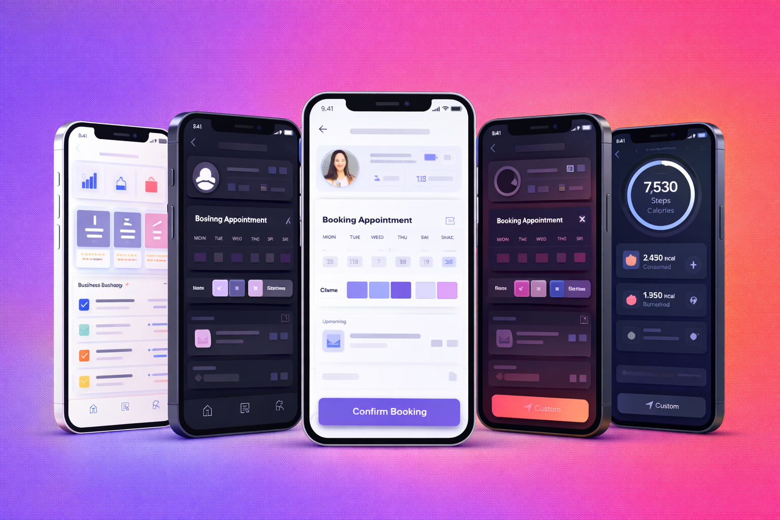 Custom App Single Offer - Business, Booking