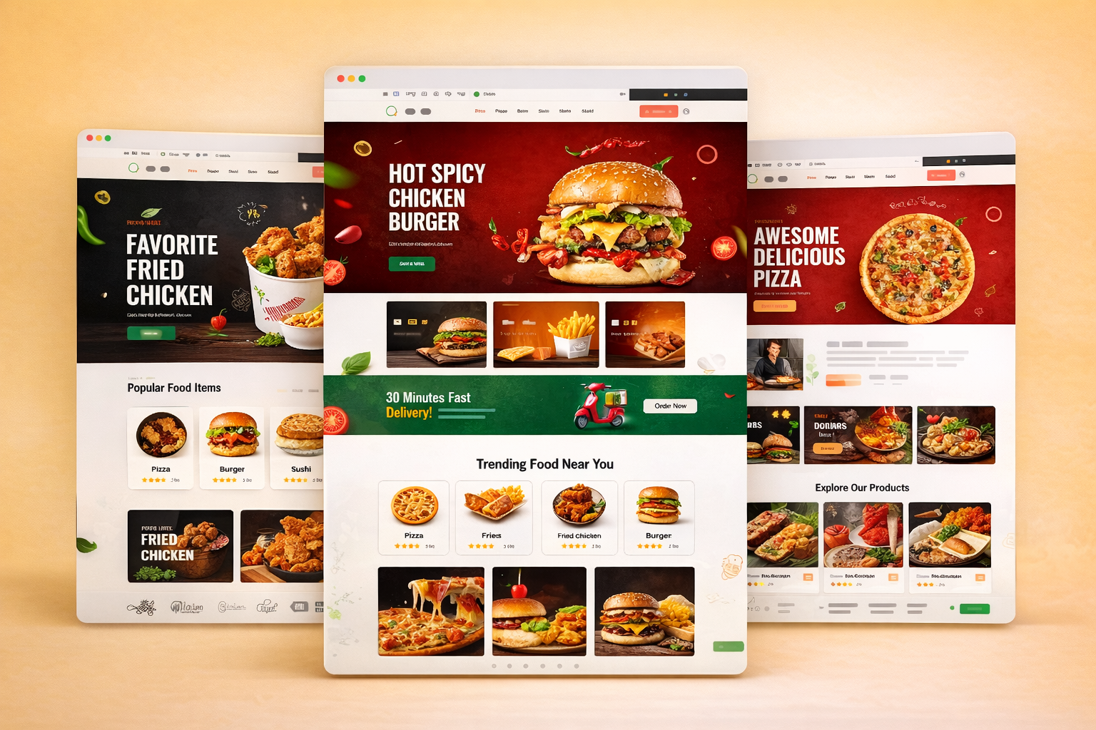 Takeway and Restaurant Website